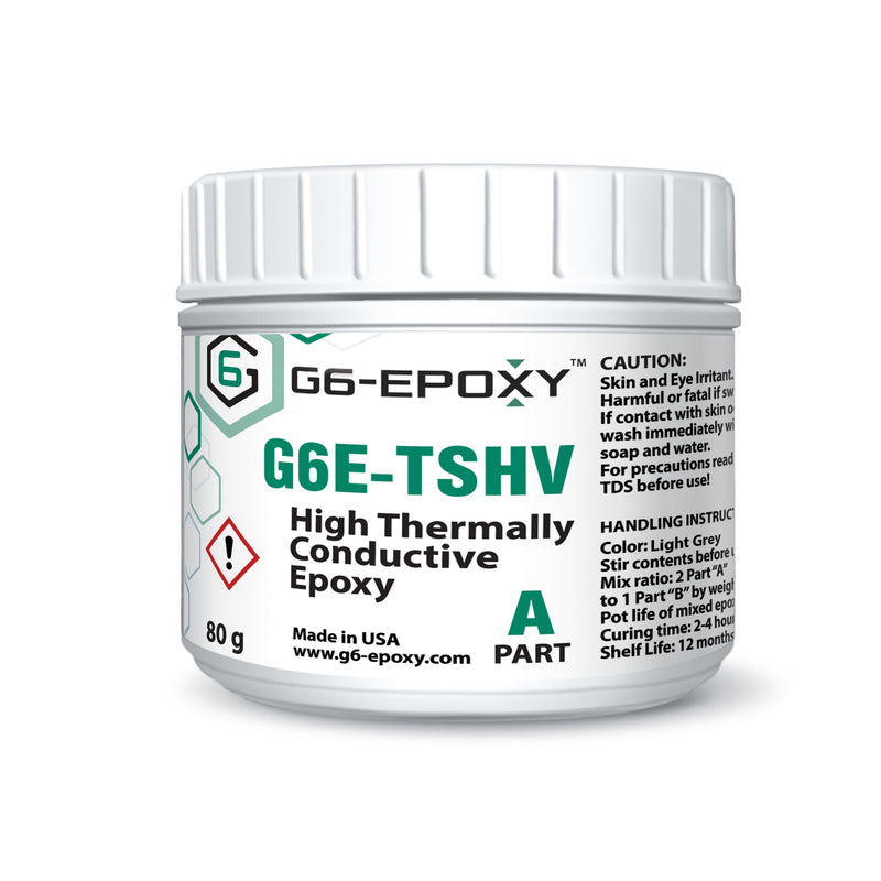 G6E-TSHV High Thermally Conductive , Non-Electrically Conductive Epoxy
