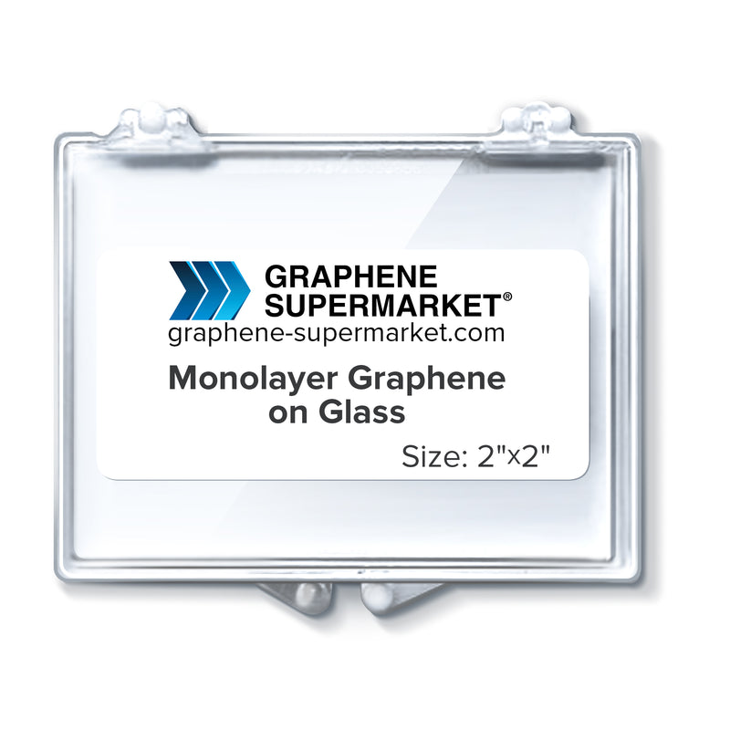 Monolayer Graphene on Glass,Size: 2"x2"