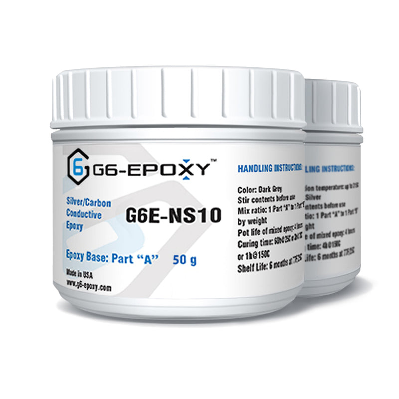 SILVER/CARBON CONDUCTIVE EPOXY G6E-NS10