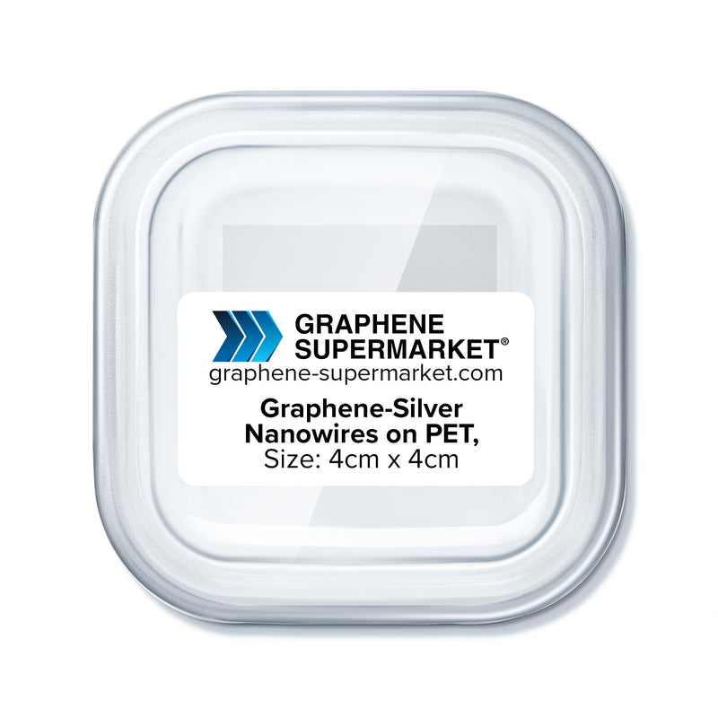 Graphene-Silver Nanowires on PET, Size: 4cm x 4cm