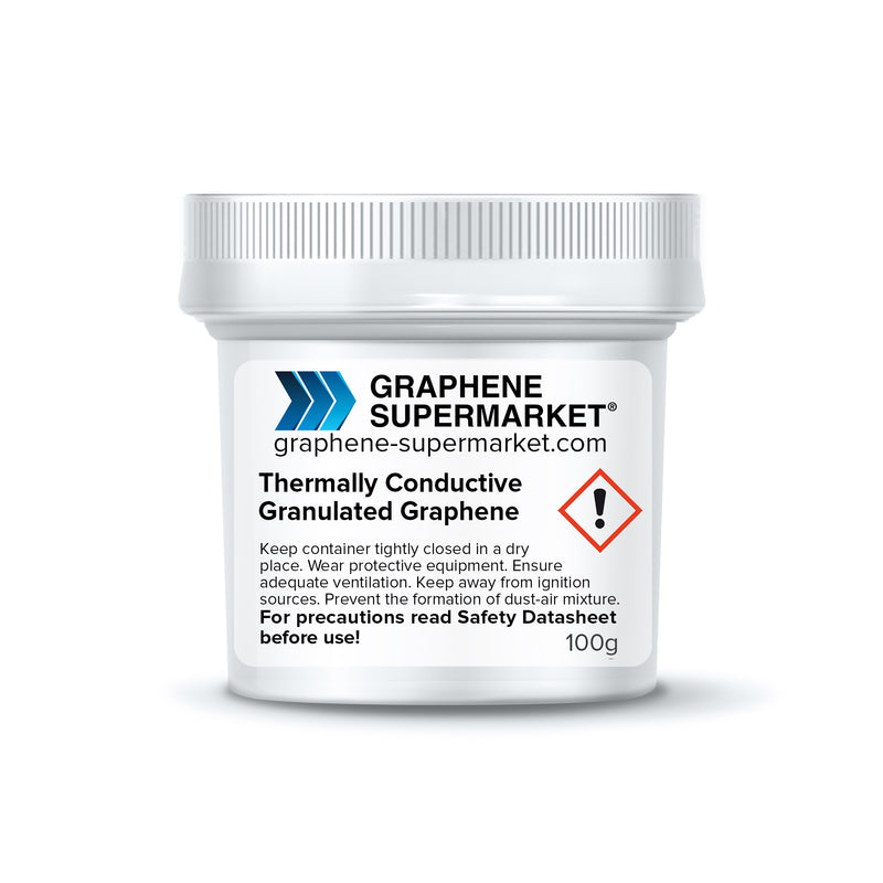 Thermally Conductive Granulated Graphene: 100 Grams