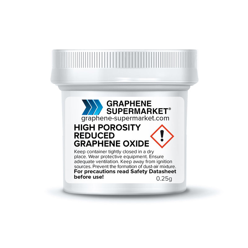 High Porosity Reduced Graphene Oxide
