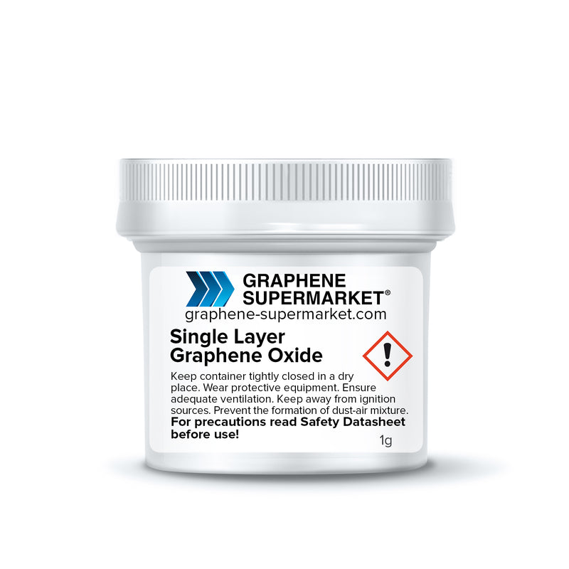 Single Layer Graphene Oxide (Small Flakes): 1g